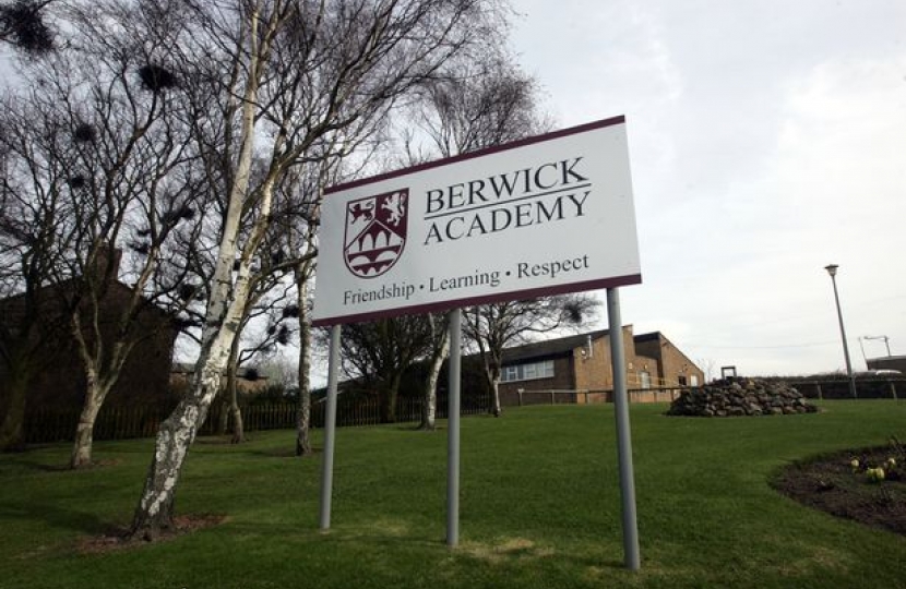 Anne-Marie's Statement On Berwick Academy | Anne-Marie Trevelyan